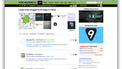 Hype Machine lokan