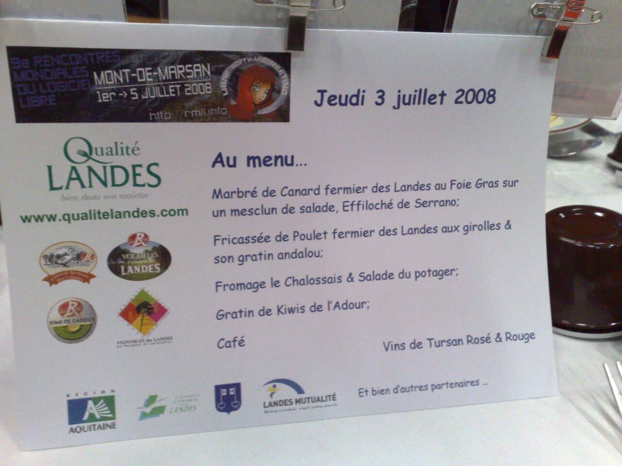 En juillet, c'est les RMLL