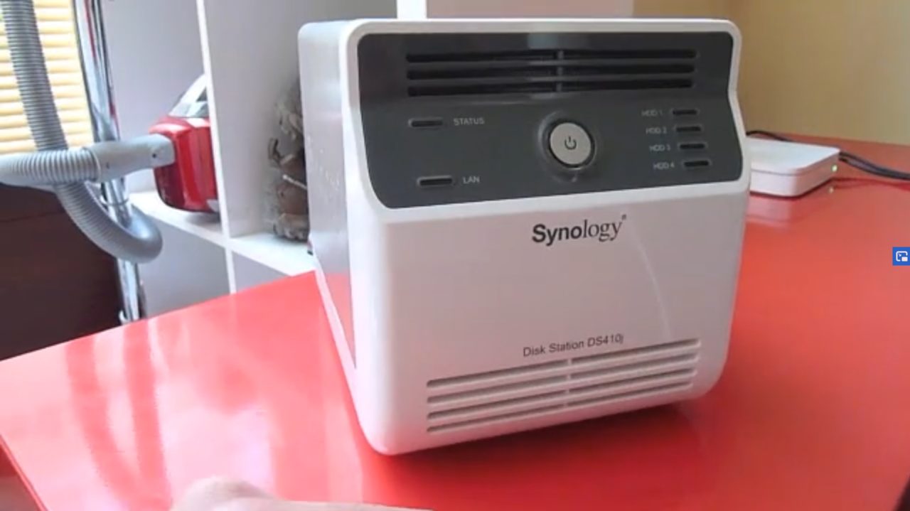 Test du NAS Synology DS410j