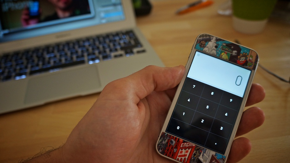 Présentation de Rechner sur iPhone