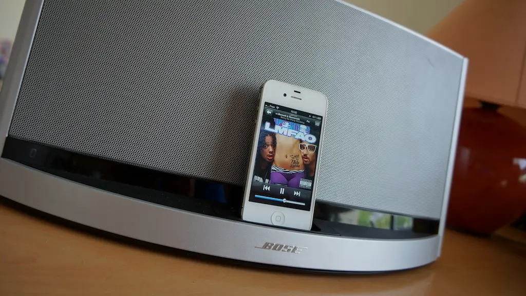 Test du dock iPhone et iPod Bose SoundDock V10