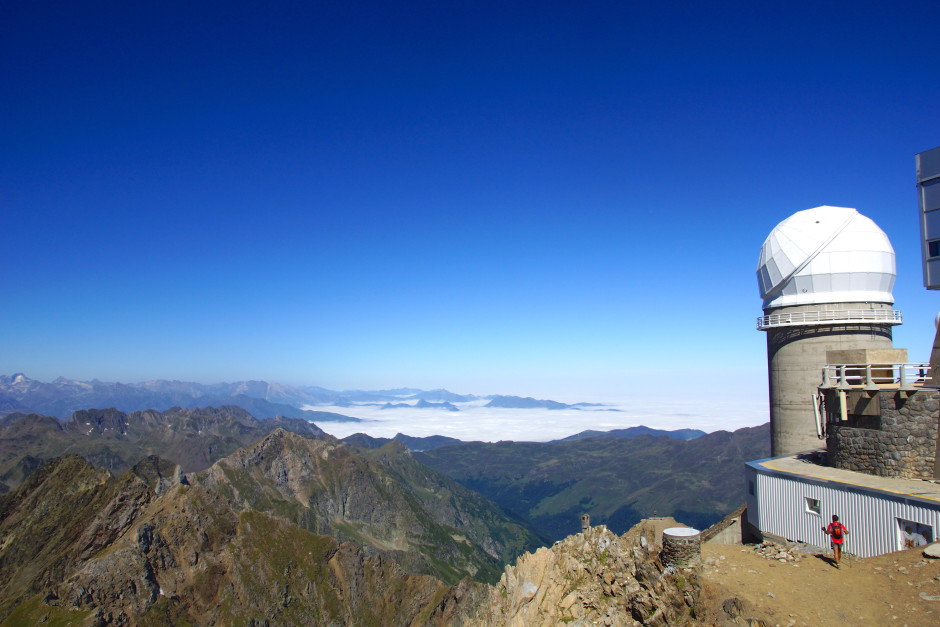 randonnée observatoire pic du midi nuage