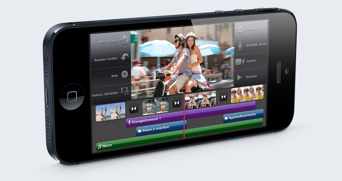 iphone 5 A6 imovie