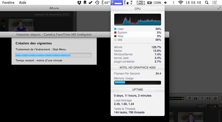 iStat Menu 4 est de sortie - Petit tour d'horizon