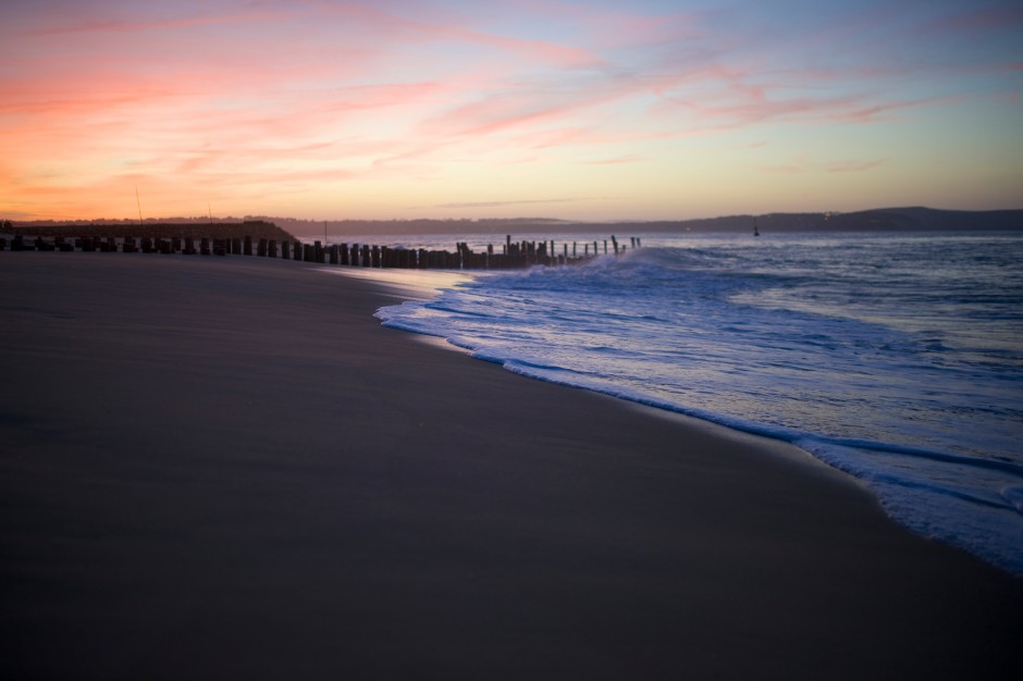 Road trip civic cap ferret sunrise