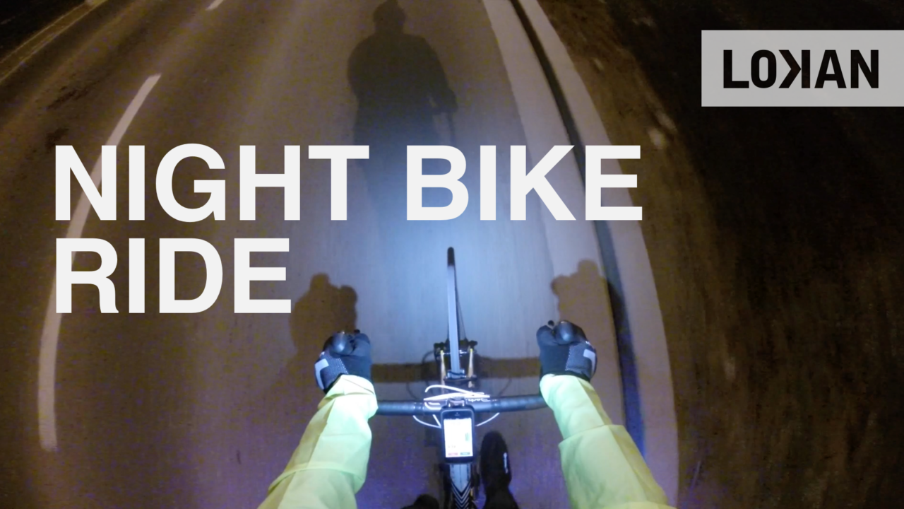 Night bike ride