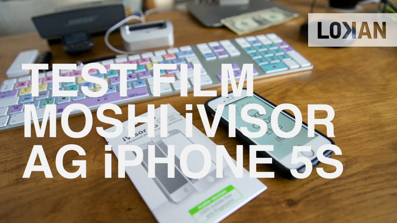 Test du film moshi iVisor AG mat pour iPhone