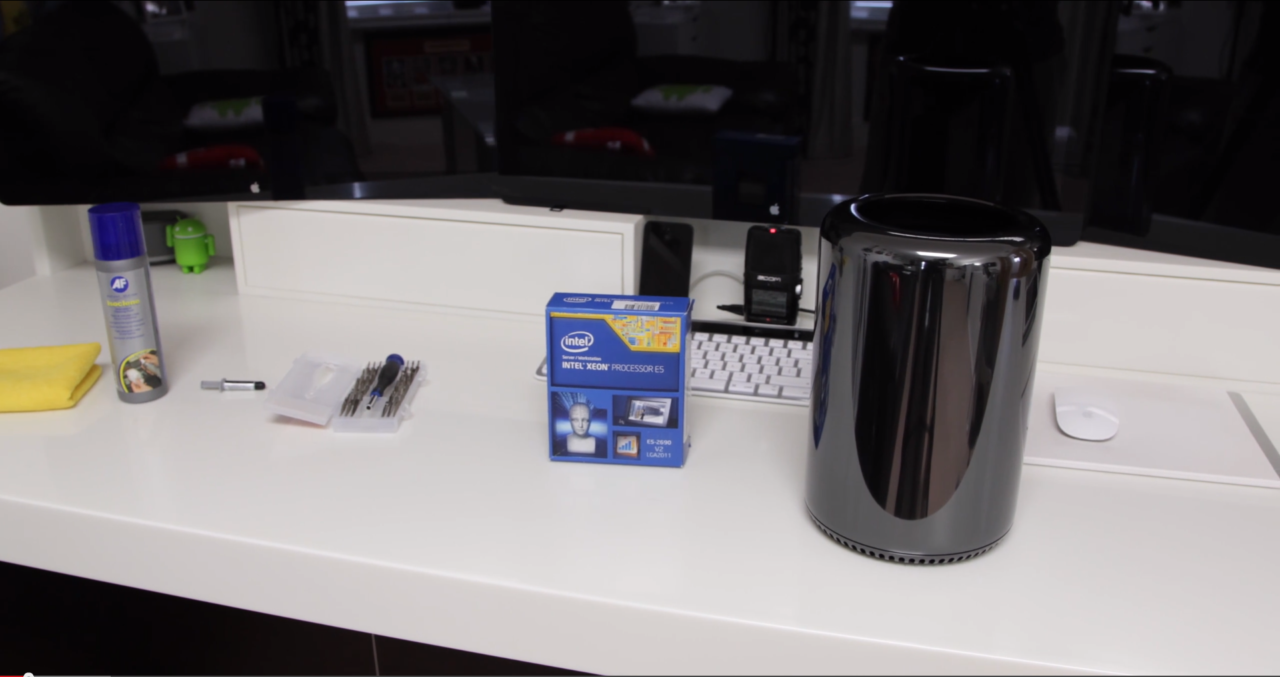 Changer le processeur d'un Mac Pro late 2013