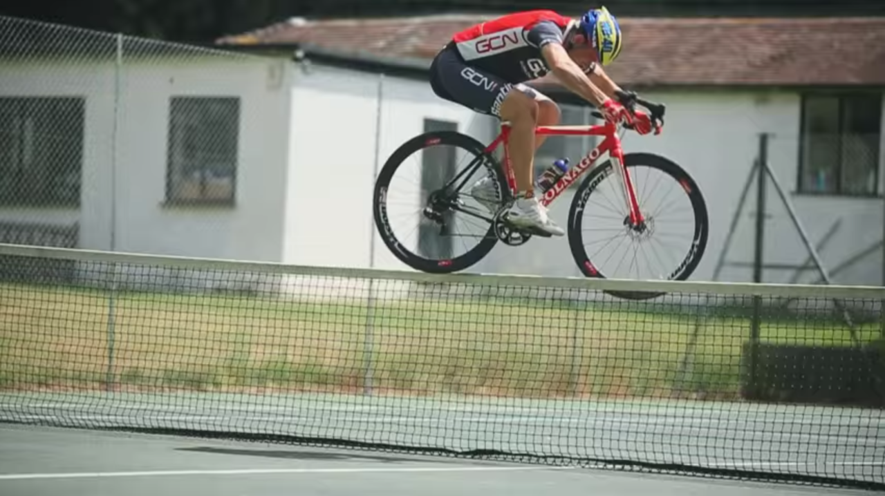 Faire du trial avec un Colnago ? Facile !