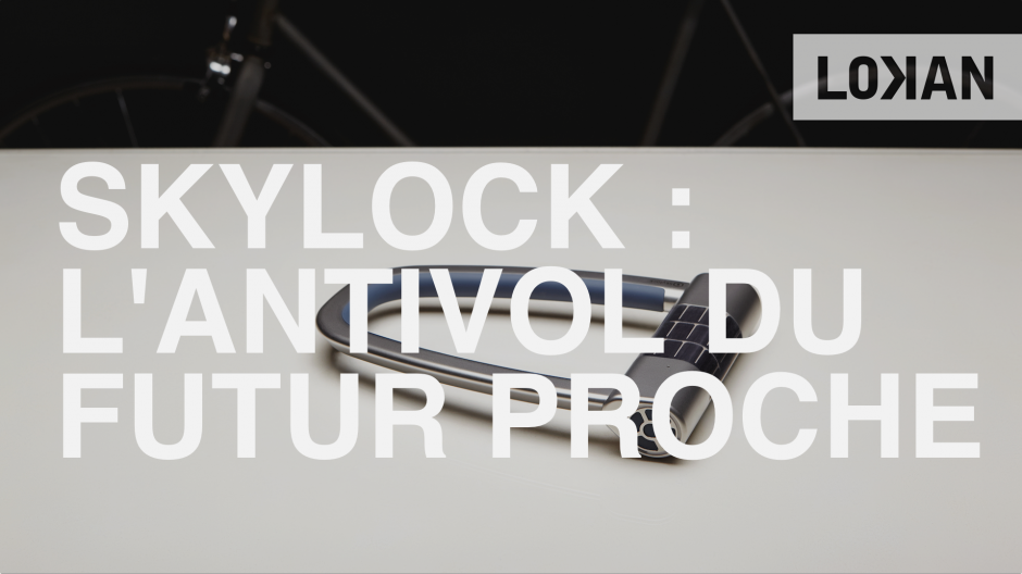 Skylock : un antivol bluetooth à énergie solaire pour vélo
