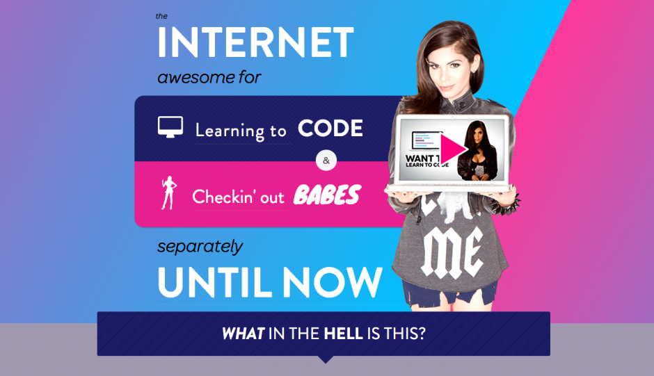 Apprendre à coder avec des babes