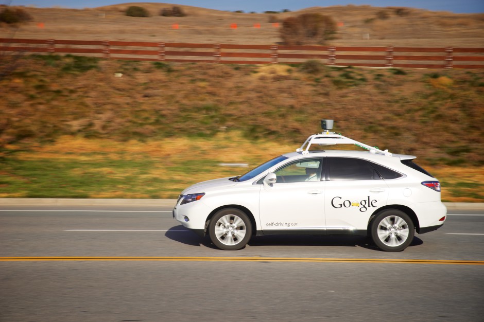 lokan google self driving car