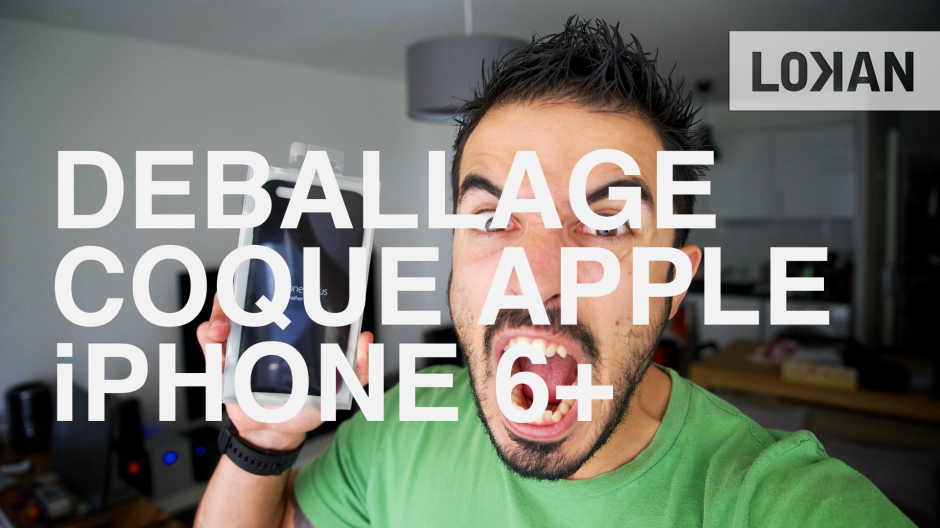 Déballage de la coque Apple pour iPhone 6 Plus