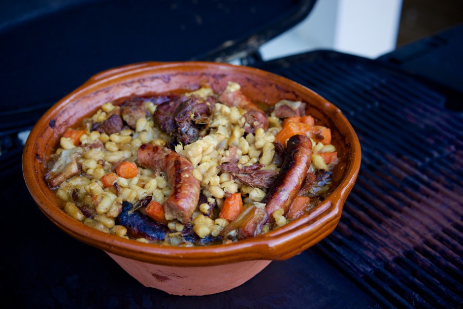 Homemade cassoulet