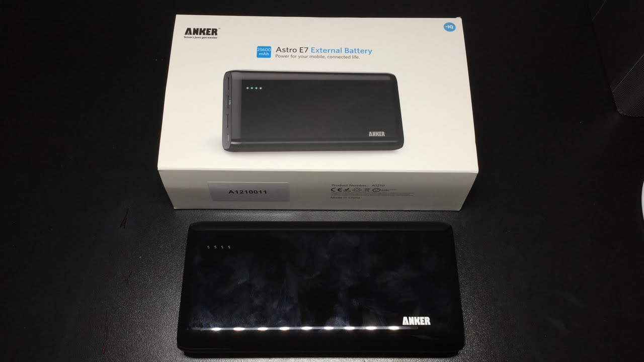 [Bon Plan Amazon] Battery Anker E7 de 25'600 mAh