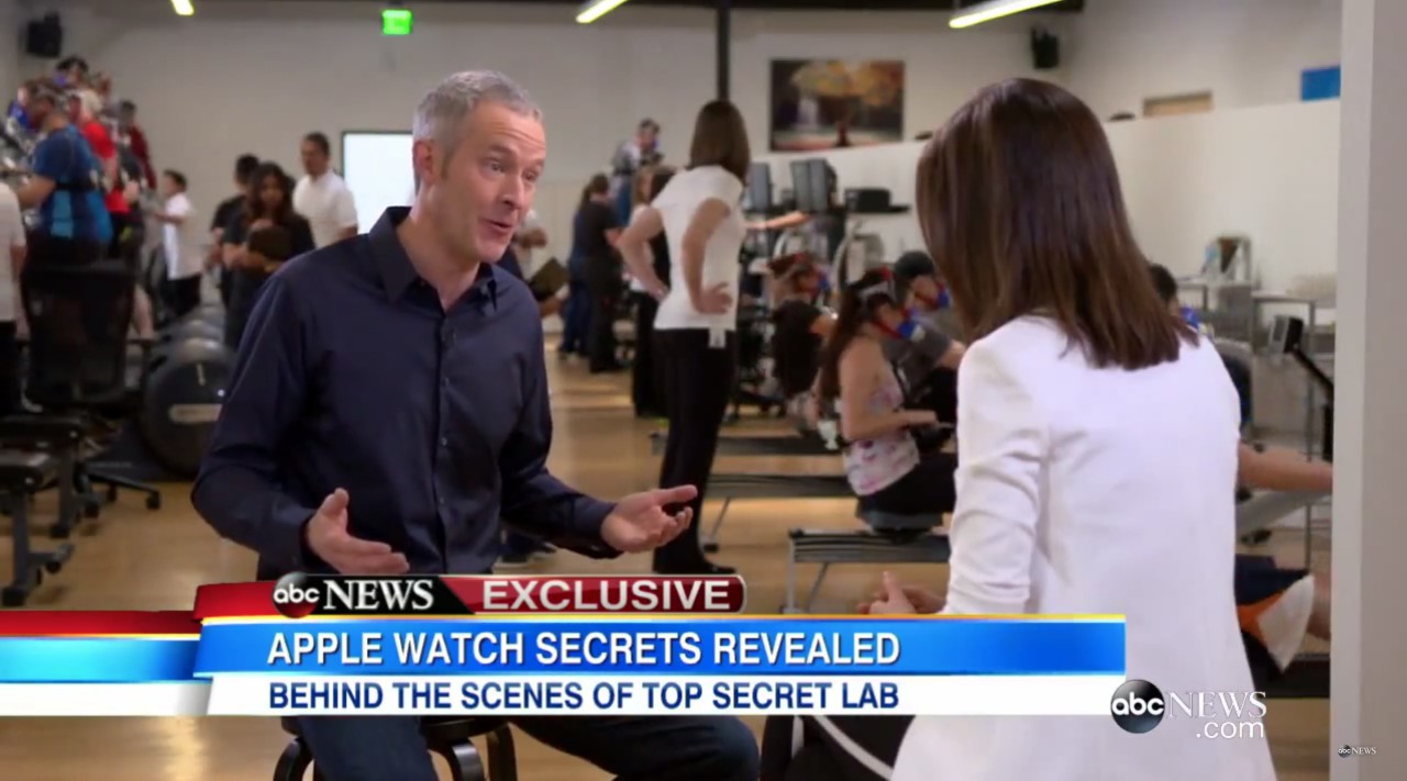 Voici la salle de sport secrète d'Apple pour Health Kit