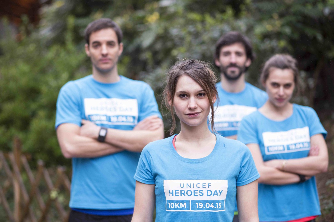 UNICEF Heroes Day : une course pour vacciner les enfants