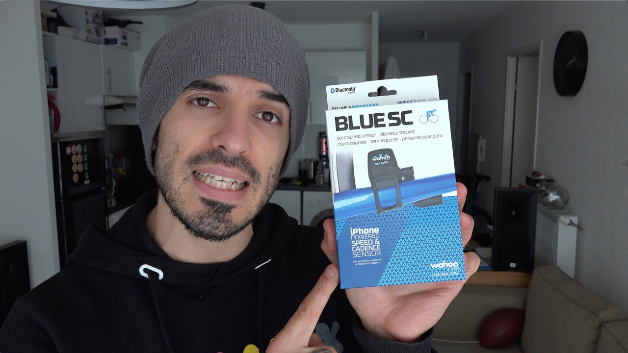 Test du capteur de cadence Bluetooth Wahoo Blue SC