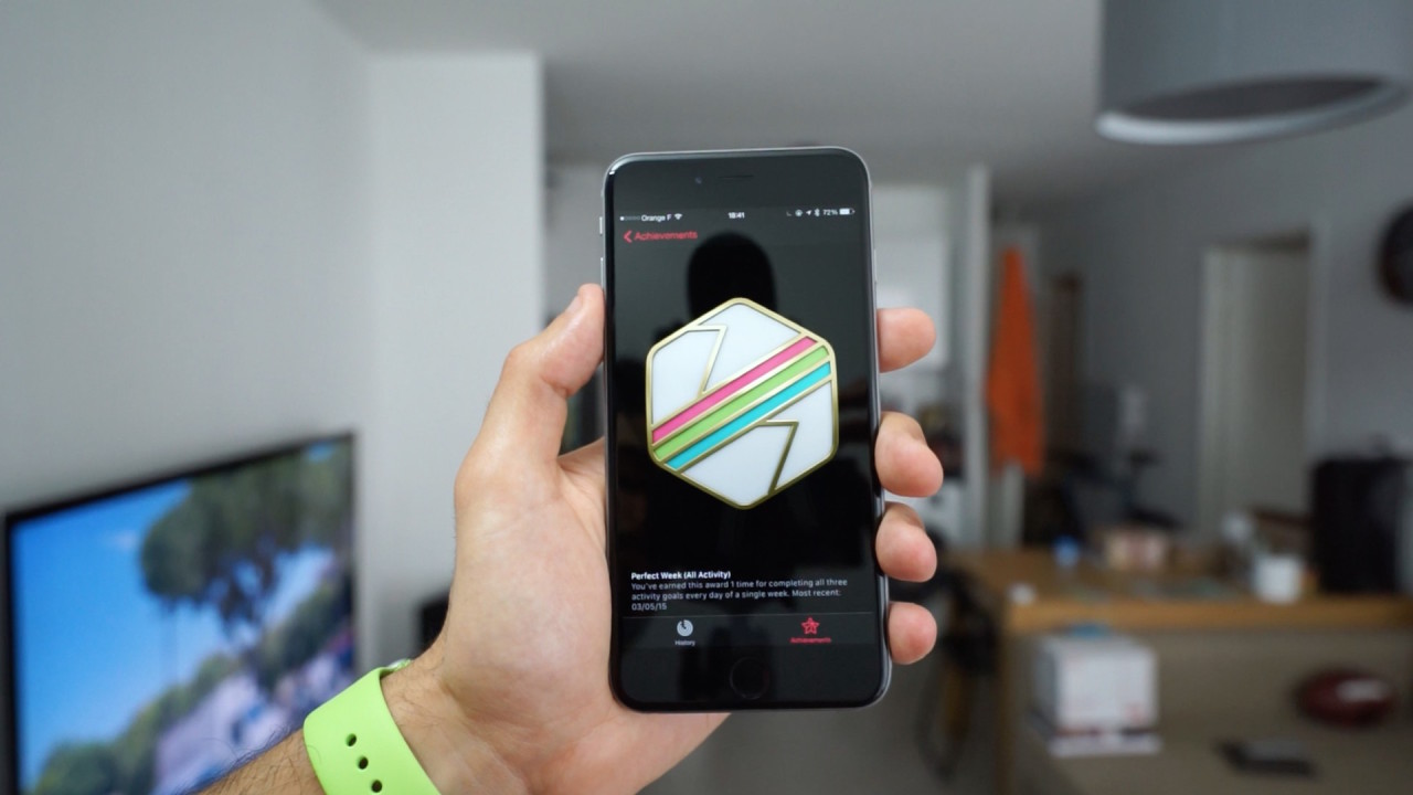 L'Apple Watch, c'est avant tout une question d'Activité
