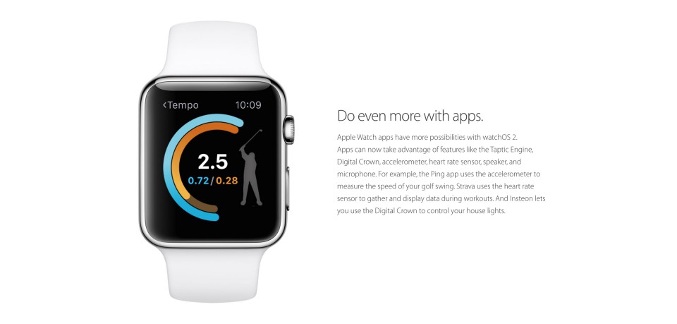 apple watch application native