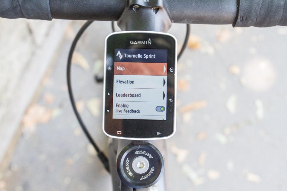 garmin edge 520 dcrainmaker segment