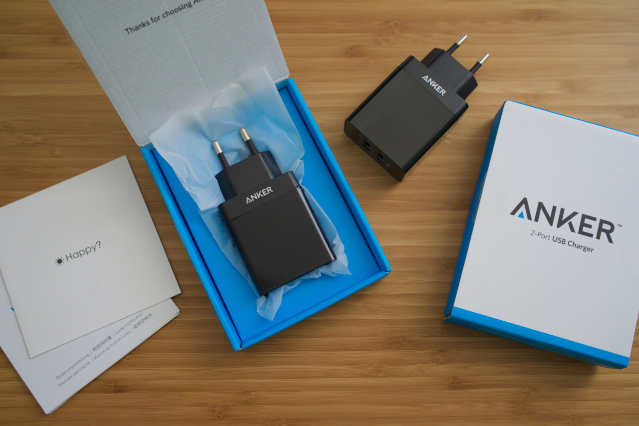 double chargeur USB Anker