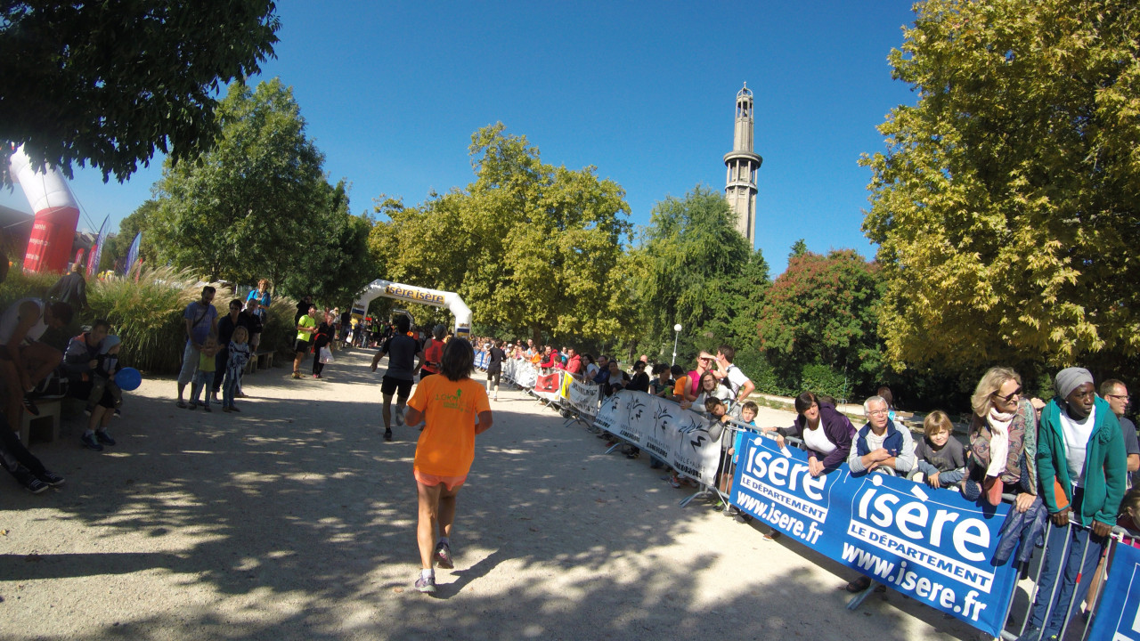 arrivée 10 km courir grenoble