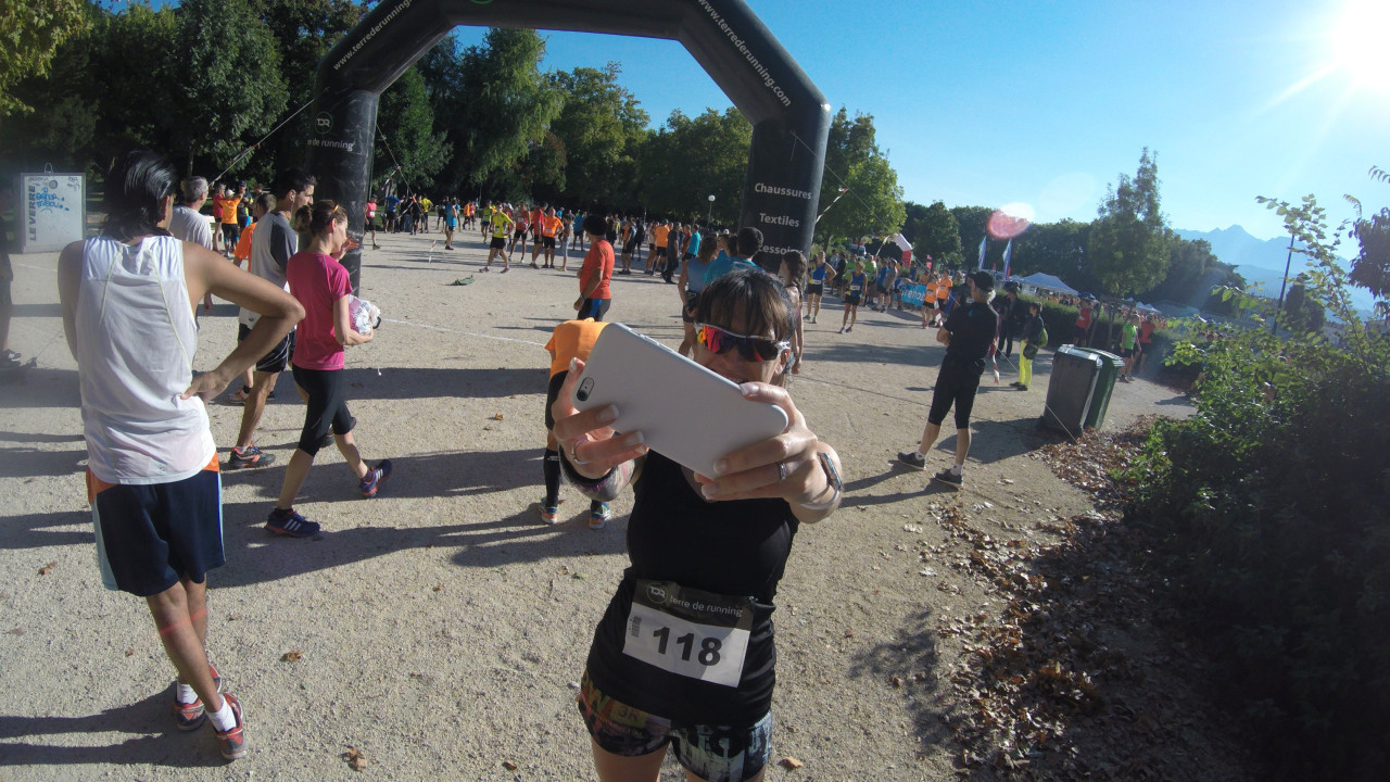 marie courir a grenoble 10K 2015