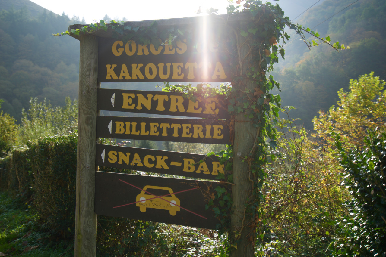 départ randonnée gorges kakouetta