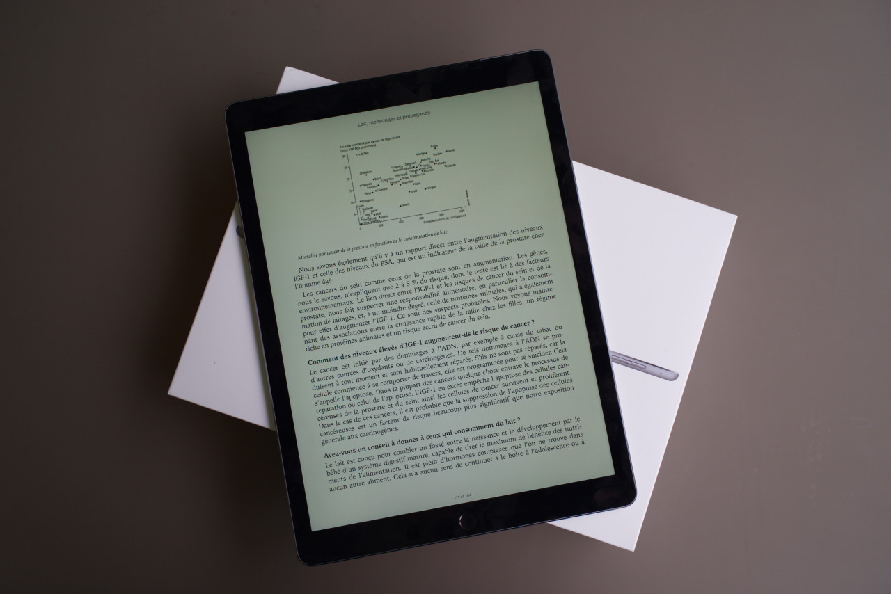 ipad pro ibooks livre