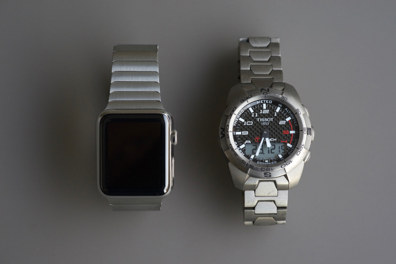 apple watch vs tissot expert touch