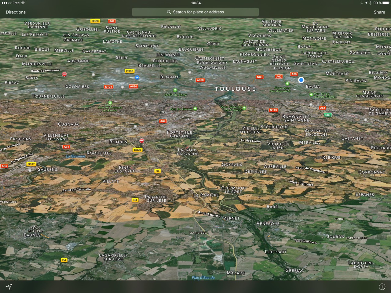 Apple Maps Flyover Toulouse 31