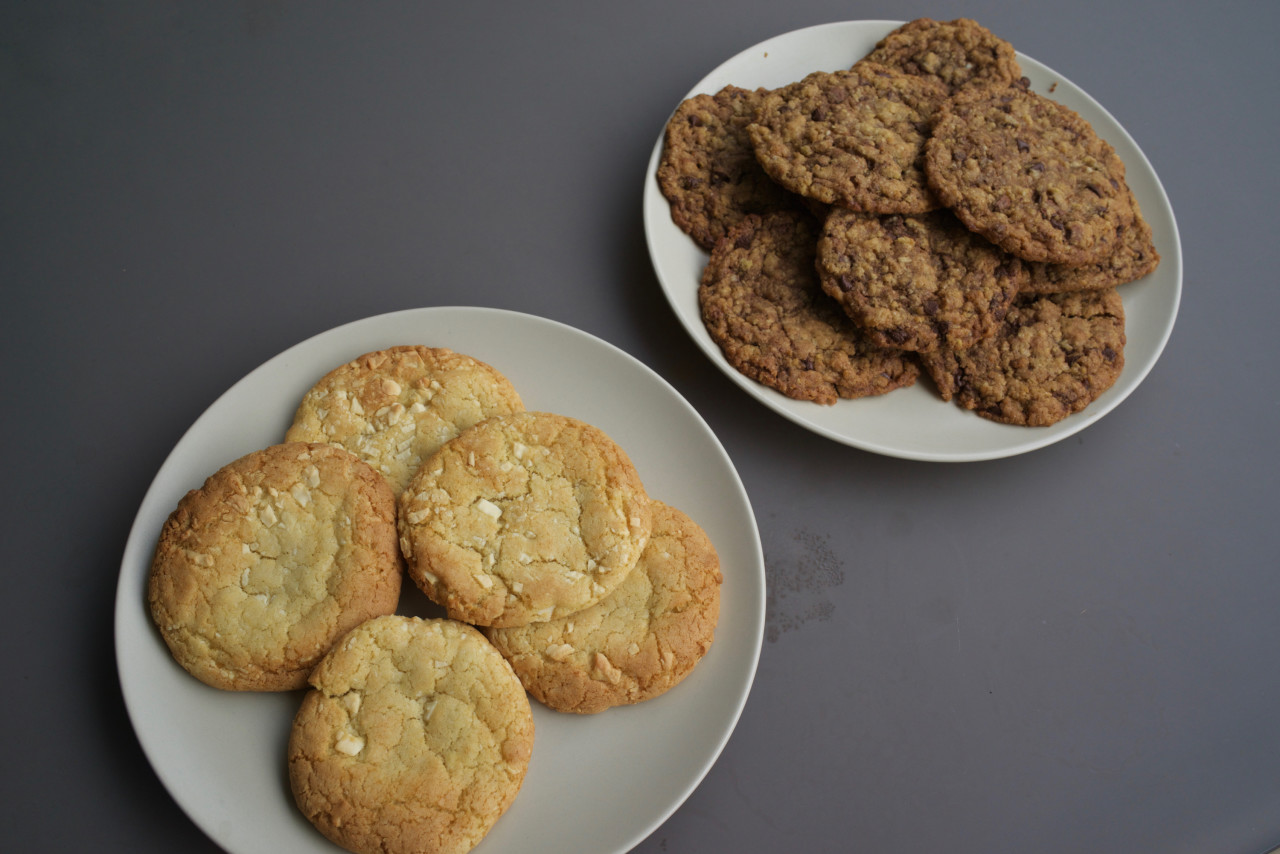 cookies chocolat noir blanc