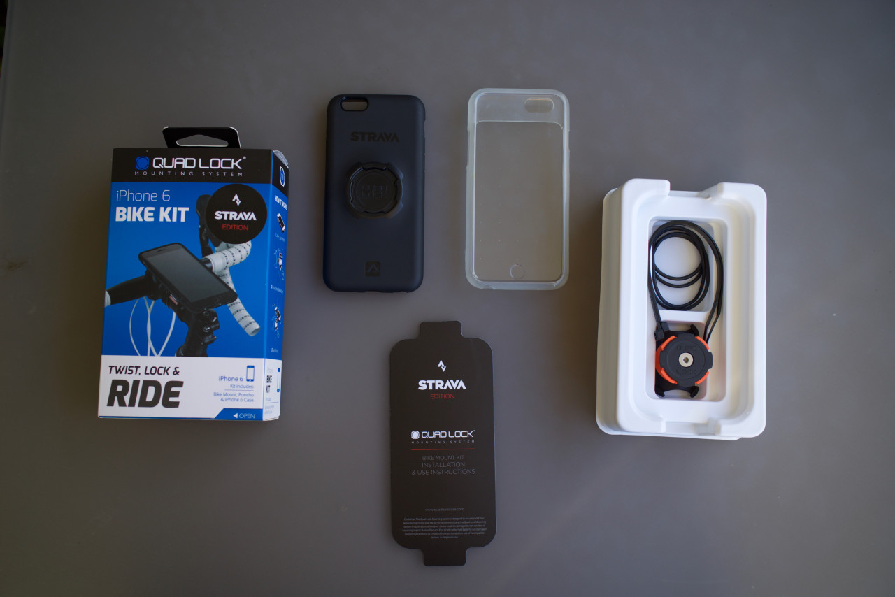 [A vendre] QuadLock Bike Kit édition limitée Strava pour iPhone 6/6s