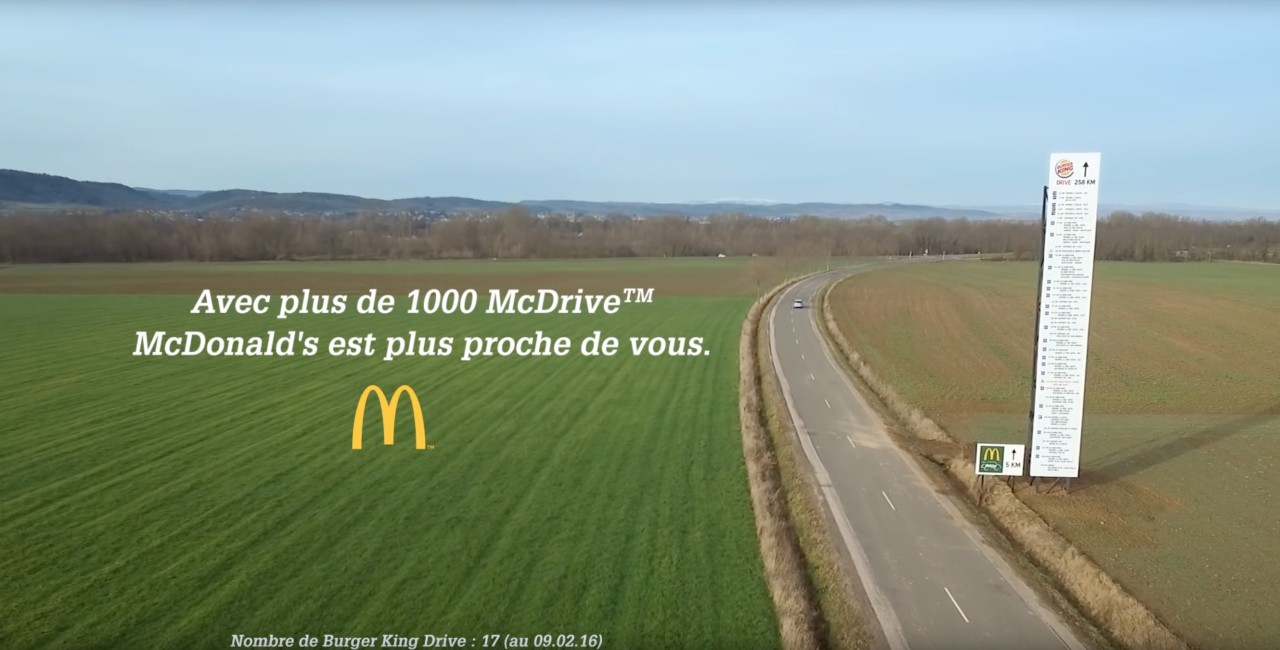 Burger King s'impose une fois de plus comme le roi de la com'