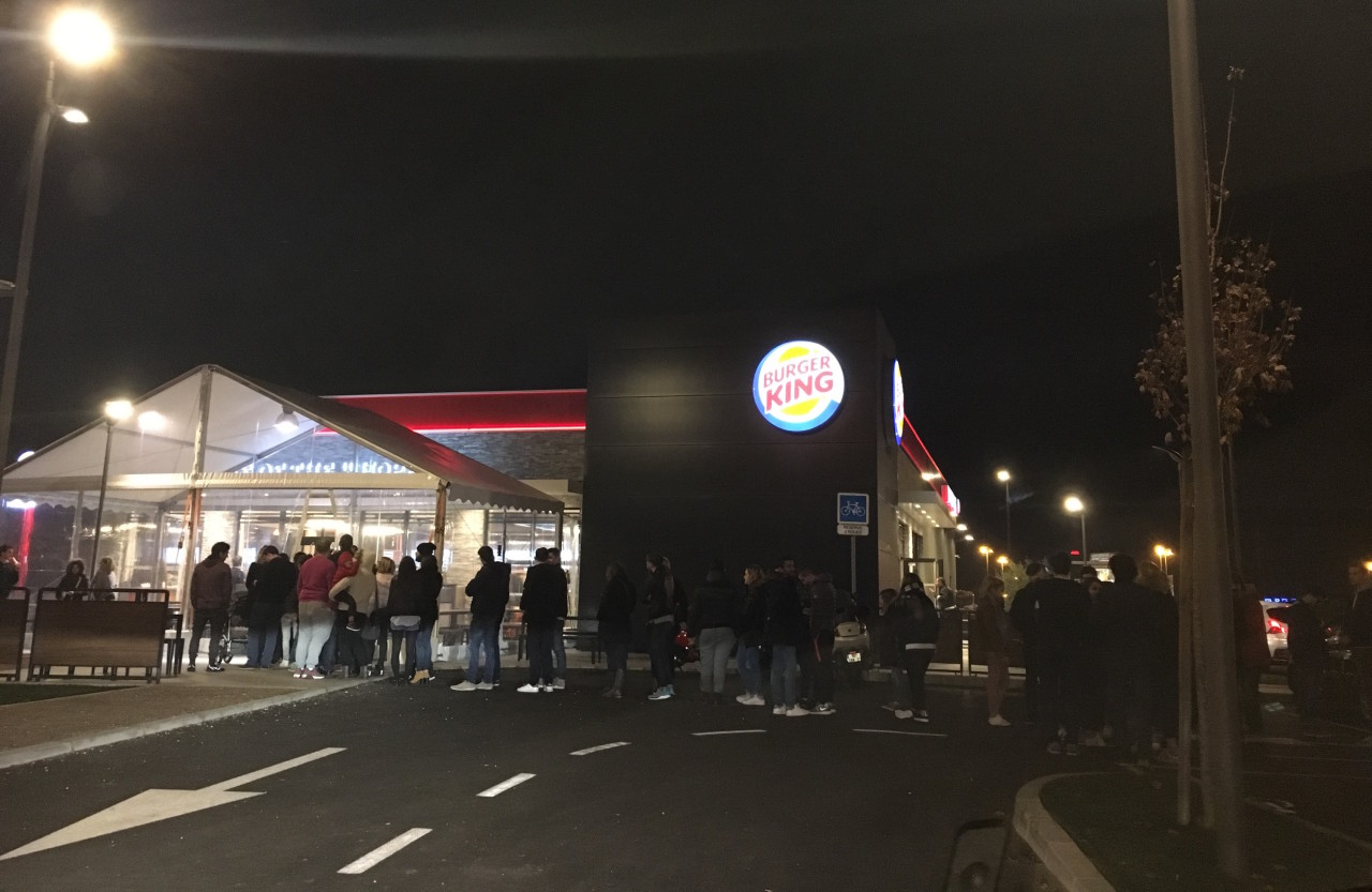 burger king toulouse saint orens gameville pieton