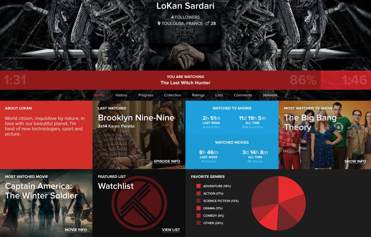 Synchronisez les lectures de vos séries et films avec Trakt