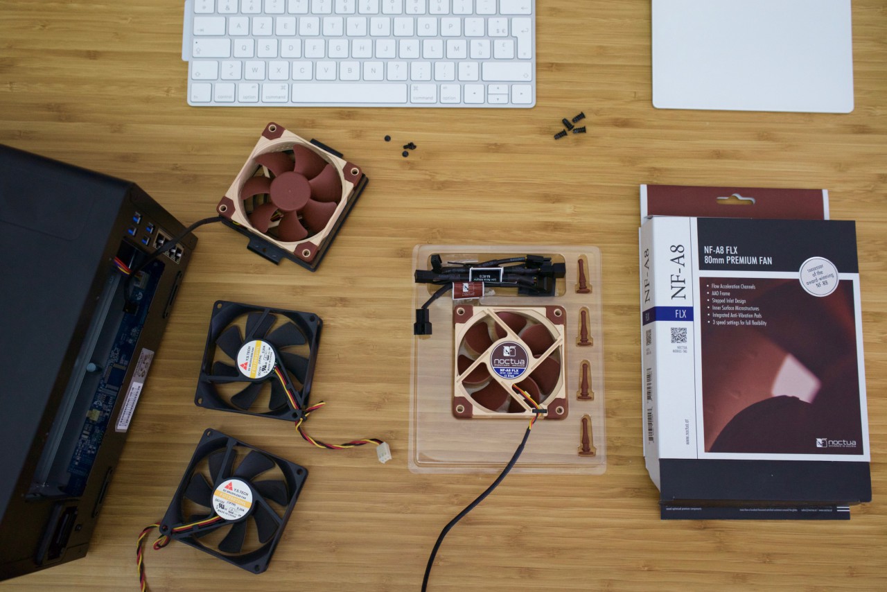 Remplacer les ventilateurs d'un NAS Synology = moins de bruit