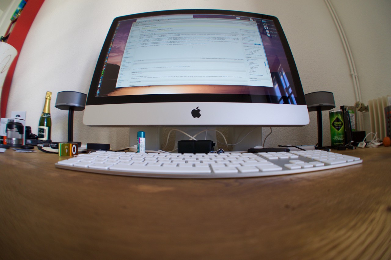 iMac 27 fisheye grenoble