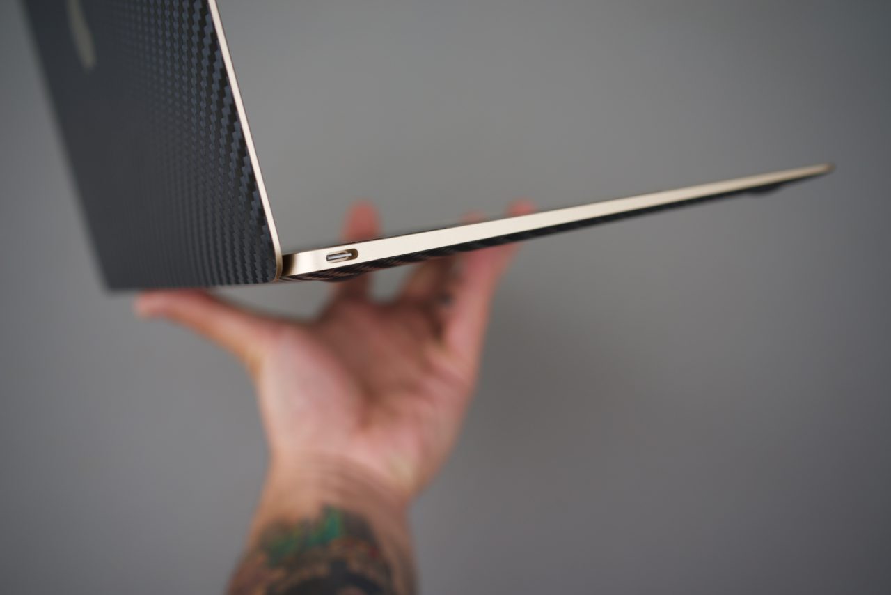 macbook gold dbrand lokan