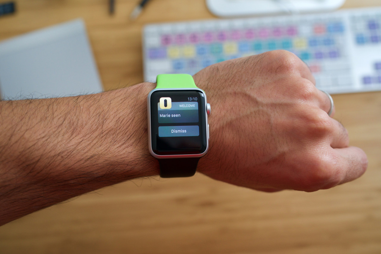 Netatmo Welcome notification Apple Watch détection visage