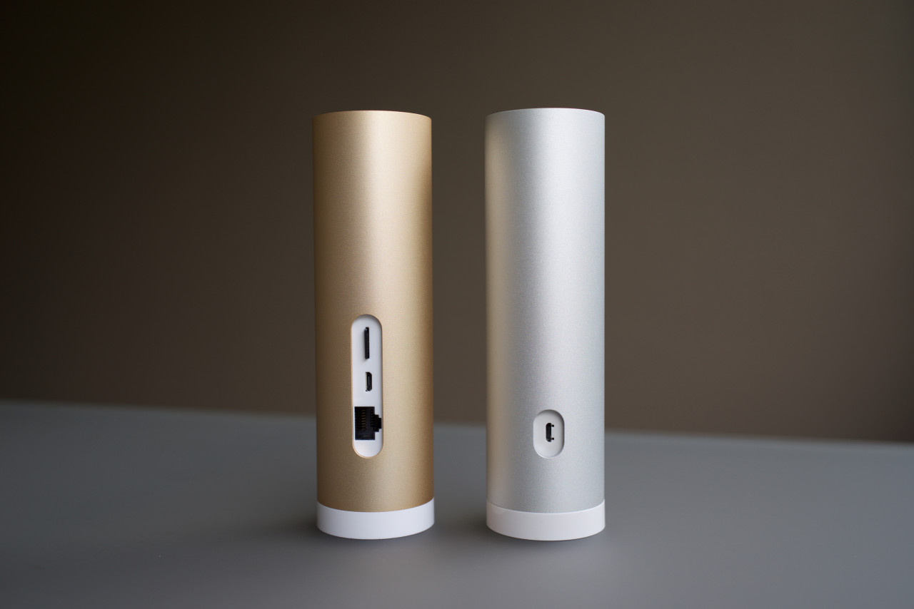 Netatmo Welcome et station météo design arrière