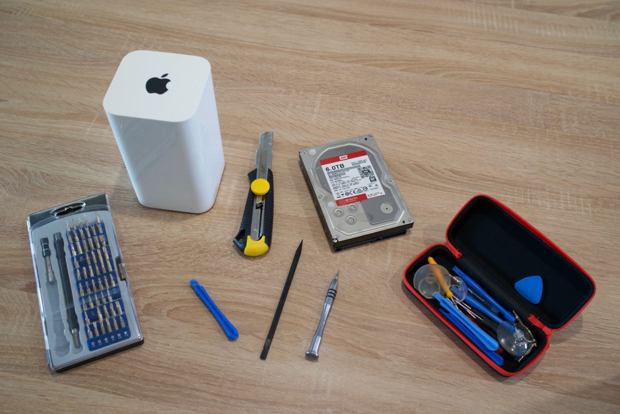 Comment remplacer le disque dur d'une Time Capsule