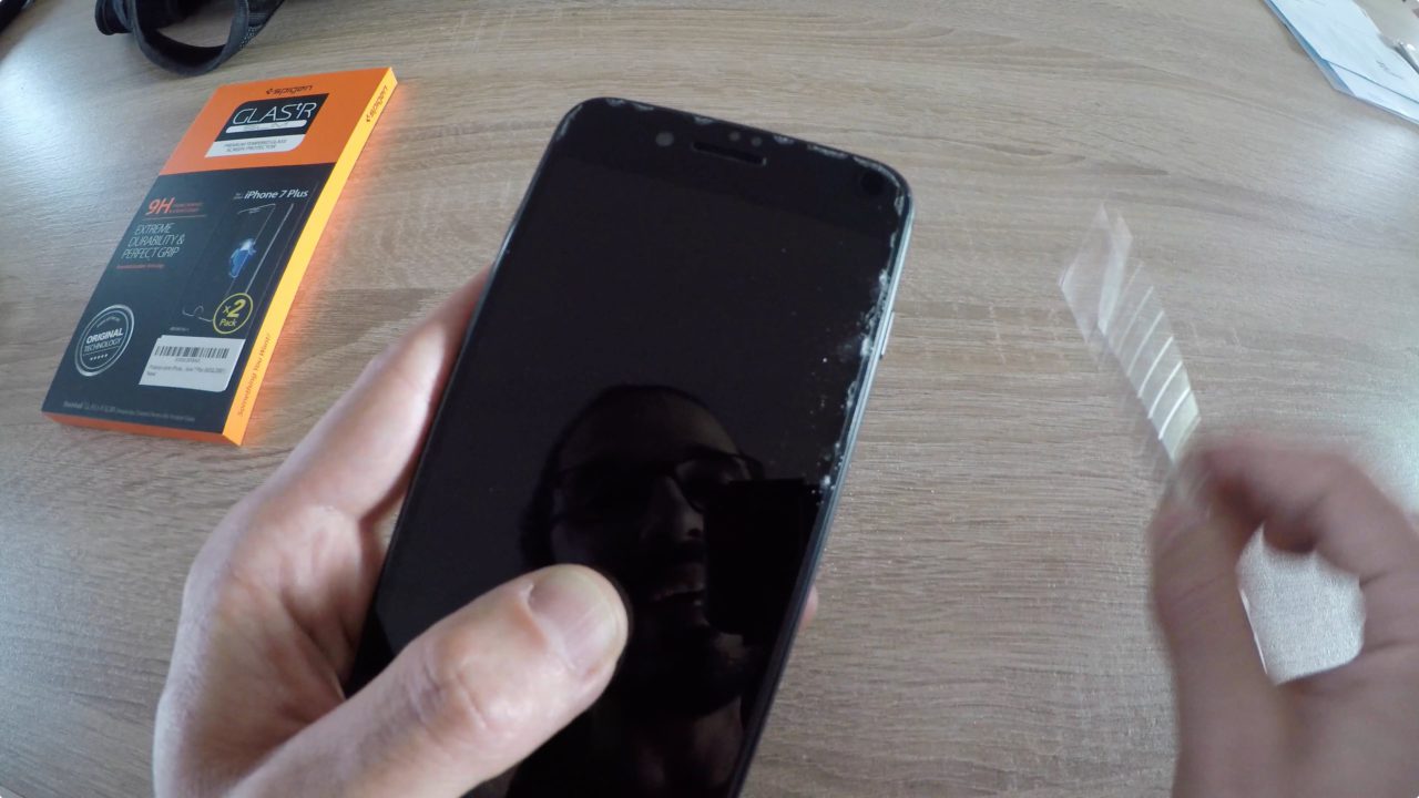 iPhone 7 Plus - une vitre fragile sur les bords
