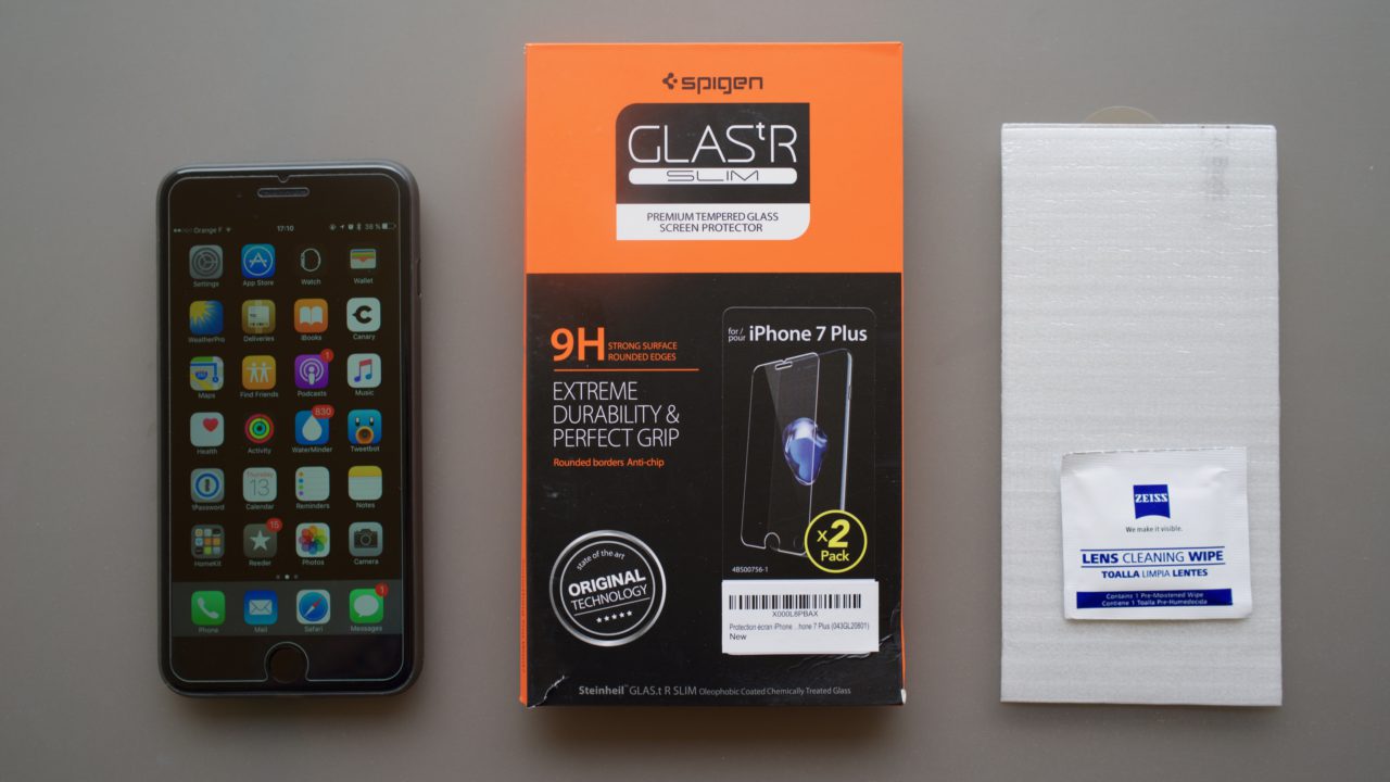 Pourquoi est-ce que j'ai installé une vitre sur mon iPhone 7 Plus