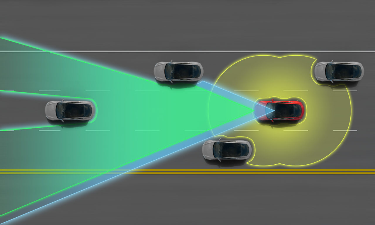 Tesla Autopilot : démonstration sur une Model X autonome
