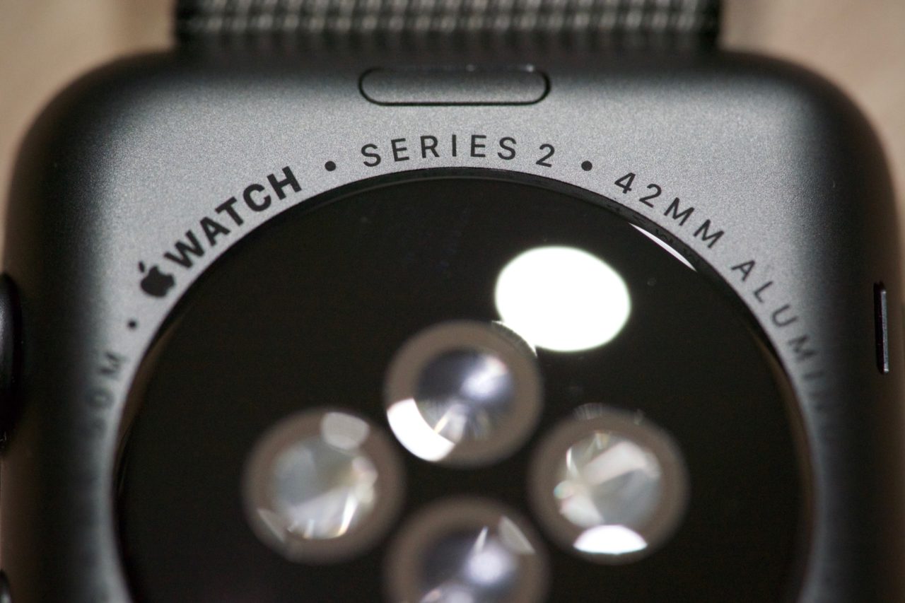 Photos macro de l'Apple Watch Series 2