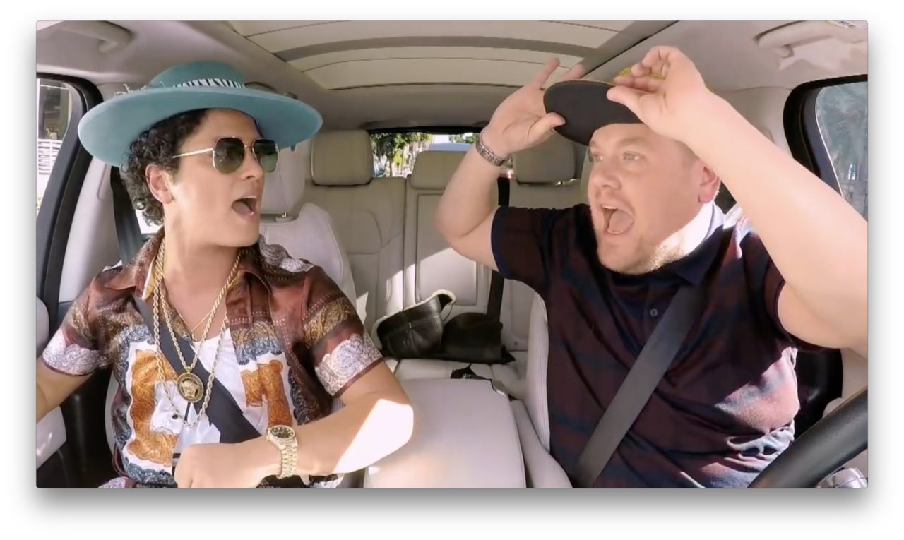 Le Carpool Karaoke de Bruno Mars résume ma vie en voiture