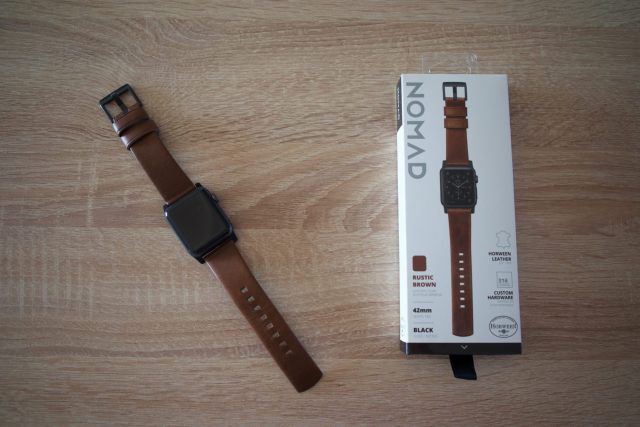 Test du Nomad Leather Strap for Apple Watch