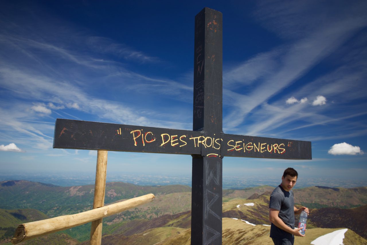 Pic des trois seigneurs croix fer